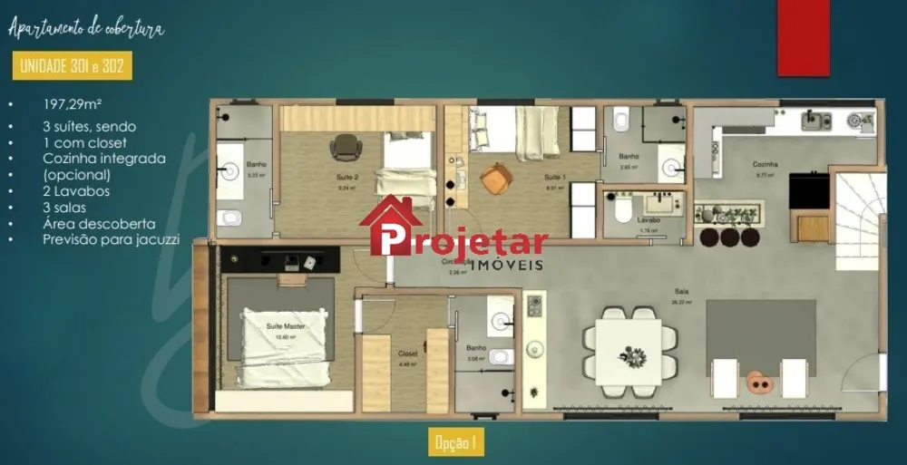 Apartamento, 3 quartos, 189 m² - Foto 12