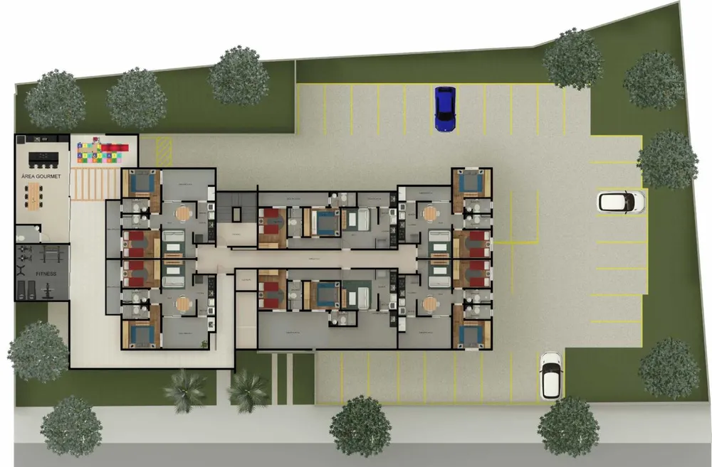 Apartamento, 2 quartos, 53 m² - Foto 9