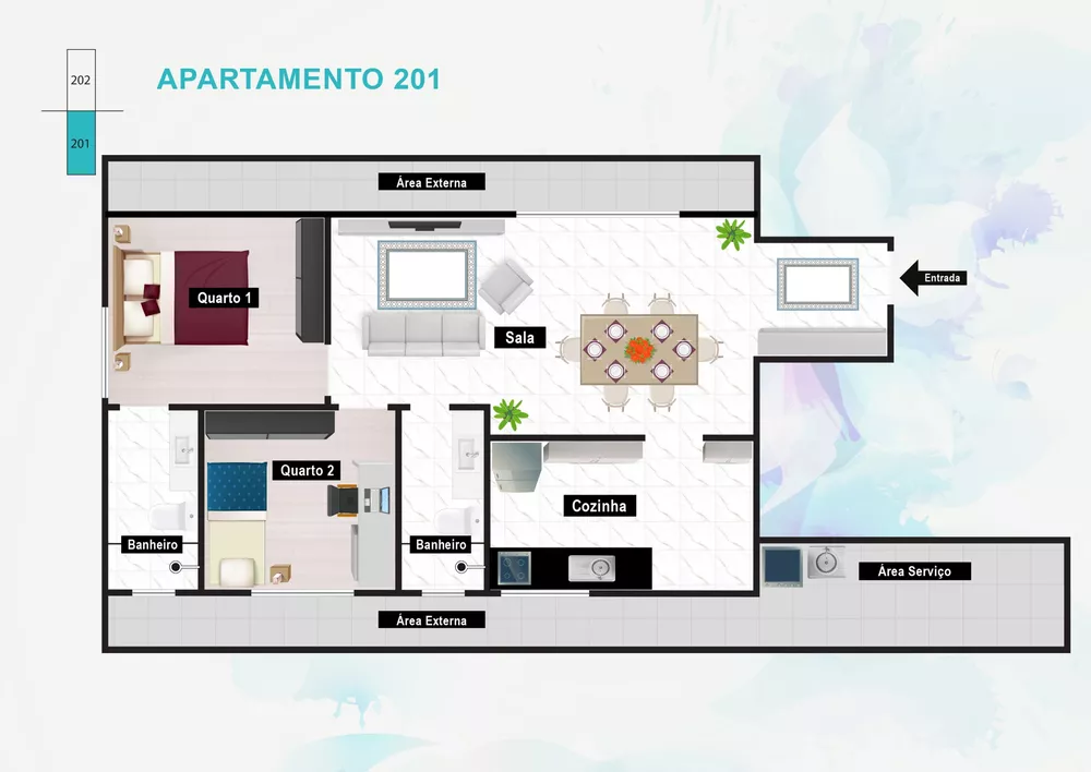 Apartamento à venda com 3 quartos, 85m² - Foto 6