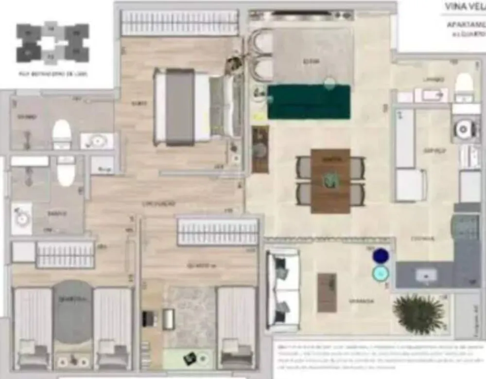 Apartamento, 2 quartos, 141 m² - Foto 13