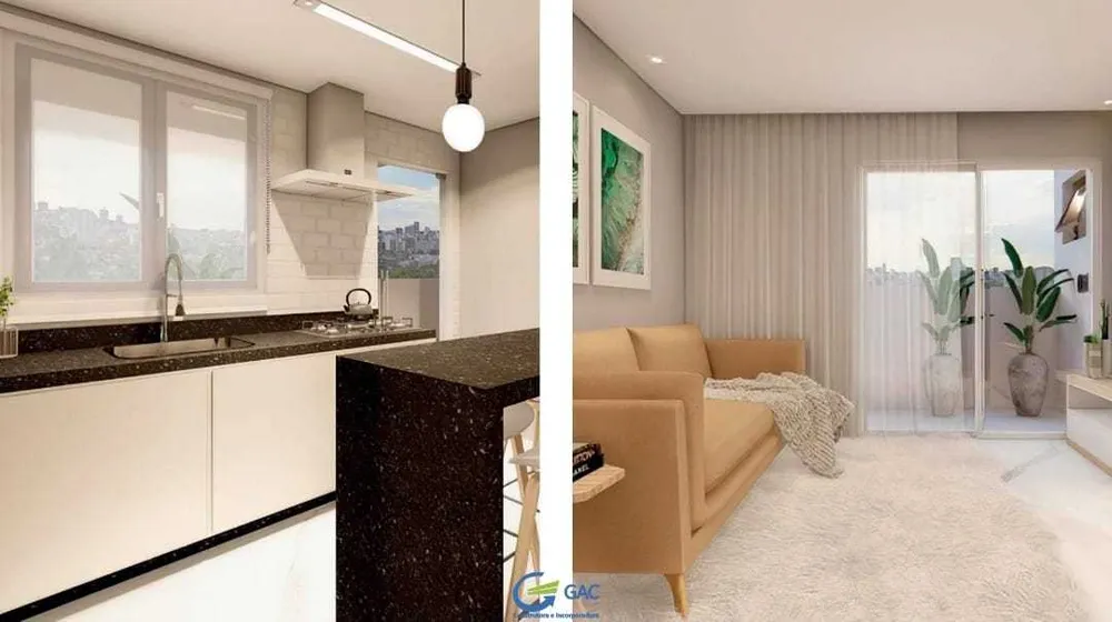 Apartamento, 2 quartos, 53 m² - Foto 2