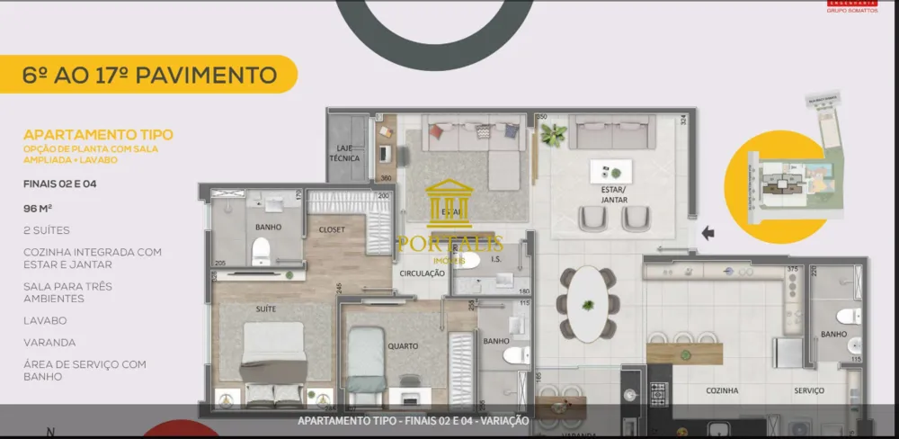 Apartamento, 3 quartos, 94 m² - Foto 20