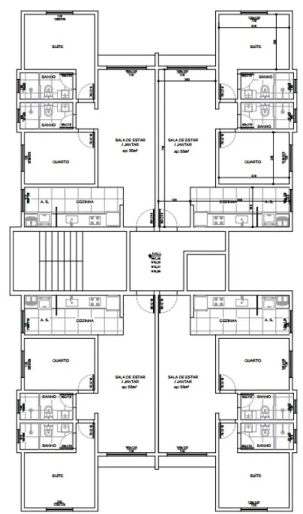 Apartamento, 2 quartos, 55 m² - Foto 4