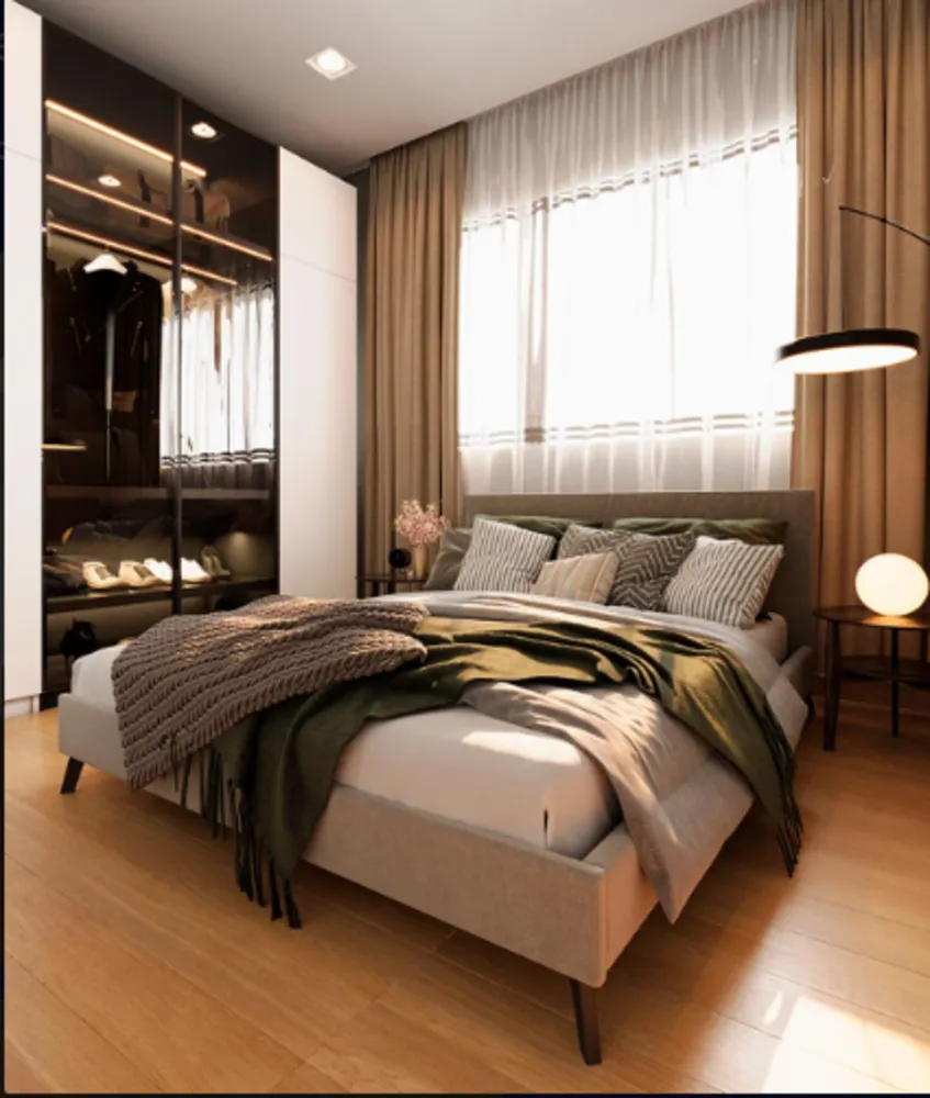 Apartamento, 1 quarto, 42 m² - Foto 2