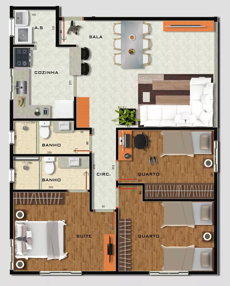 Cobertura à venda com 3 quartos, 78m² - Foto 9