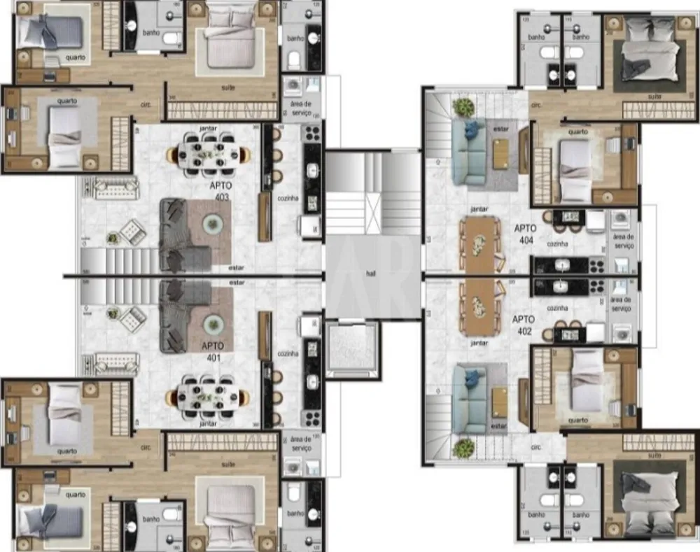 Apartamento, 3 quartos, 109 m² - Foto 7