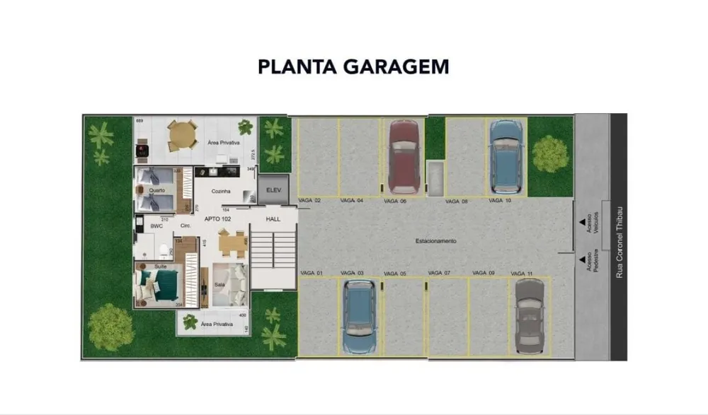 Apartamento, 2 quartos, 55 m² - Foto 2