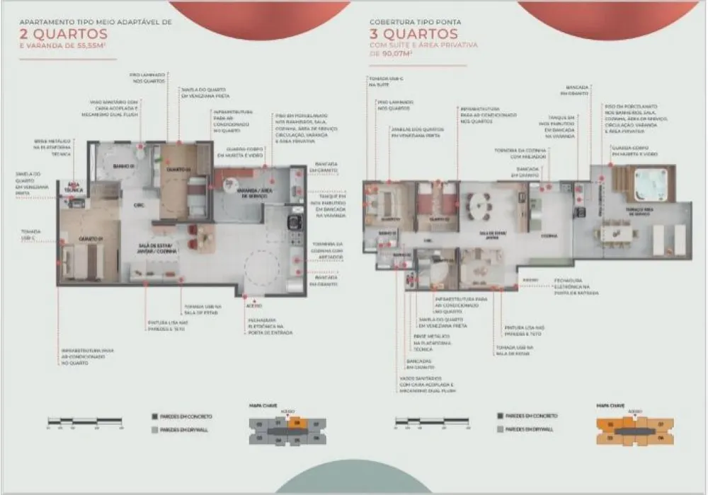 Apartamento, 2 quartos, 55 m² - Foto 14