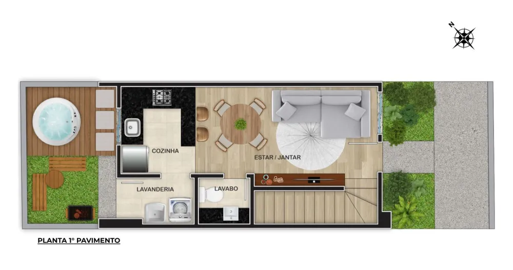 Casa de Condomínio, 2 quartos - Foto 6
