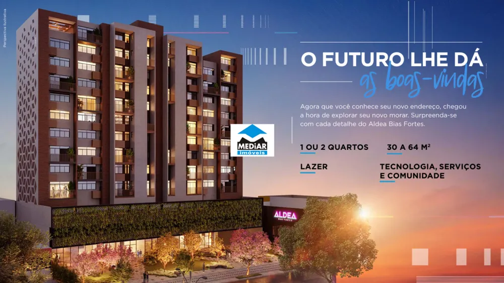 Apartamento, 2 quartos, 54 m² - Foto 1