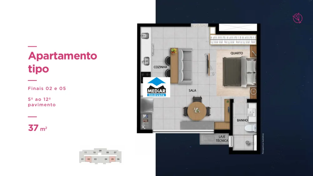 Apartamento, 2 quartos, 54 m² - Foto 18
