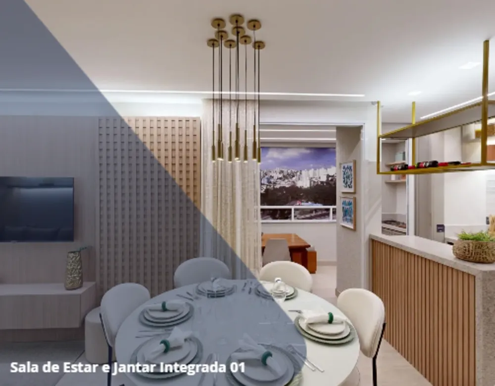 Apartamento, 2 quartos, 56 m² - Foto 1