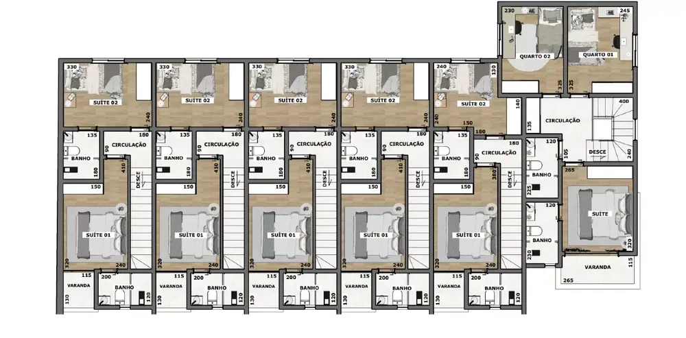Casa, 2 quartos, 67 m² - Foto 15