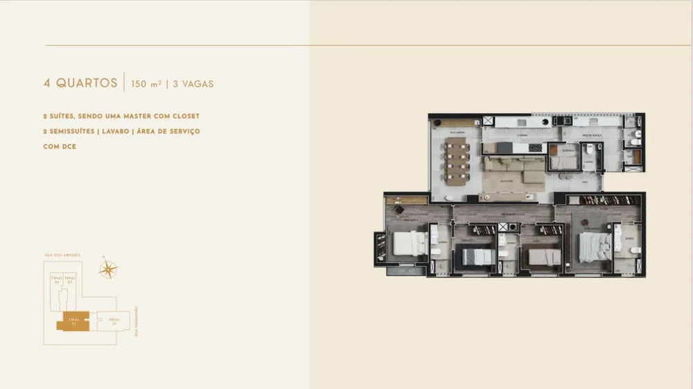 Apartamento, 4 quartos, 150 m² - Foto 25