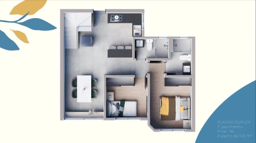 Apartamento, 2 quartos, 80 m² - Foto 12