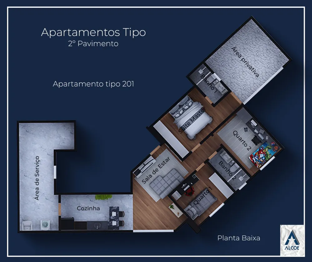 Apartamento, 3 quartos, 102 m² - Foto 7