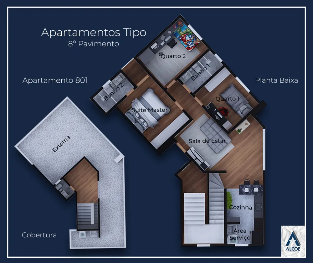 Apartamento, 3 quartos, 102 m² - Foto 8