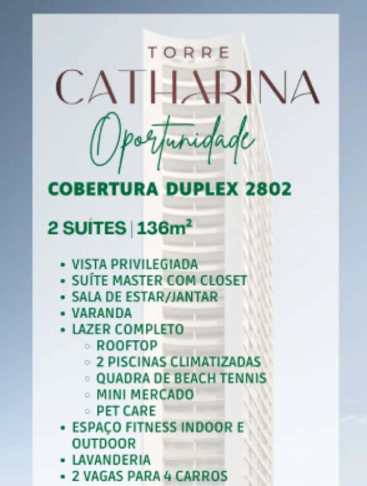 Cobertura, 2 quartos, 136 m² - Foto 1