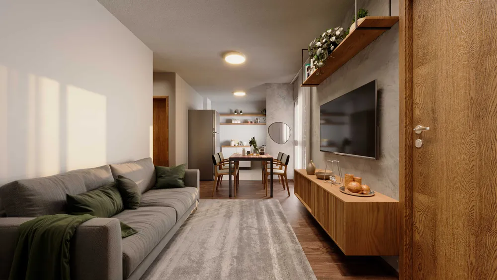 Apartamento, 1 quarto, 41 m² - Foto 1