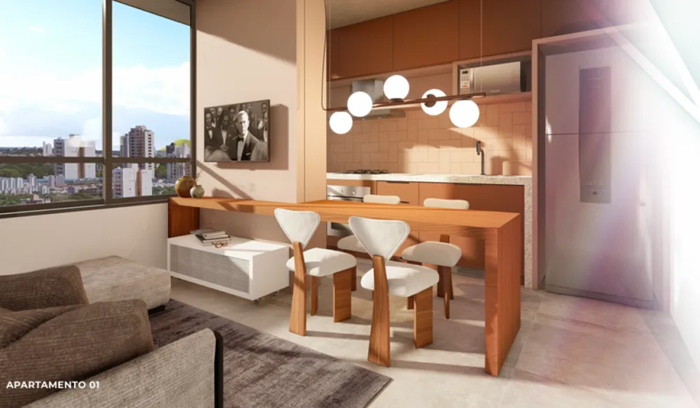 Apartamento, 1 quarto, 33 m² - Foto 4