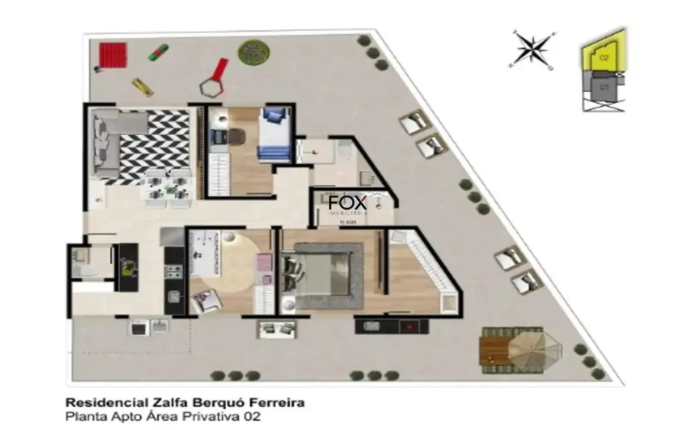 Apartamento, 3 quartos, 71 m² - Foto 9