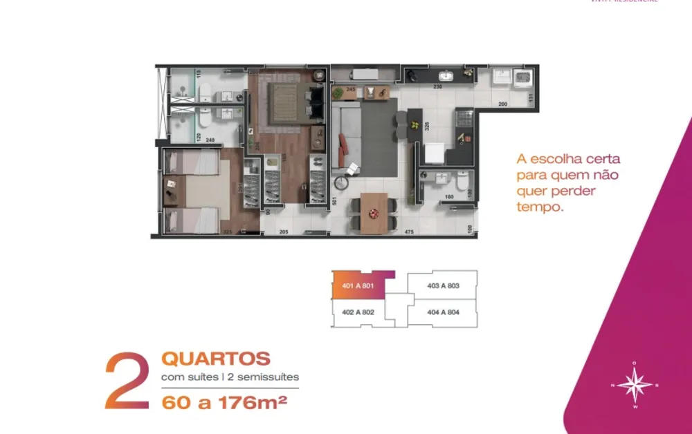 Apartamento, 2 quartos, 84 m² - Foto 14