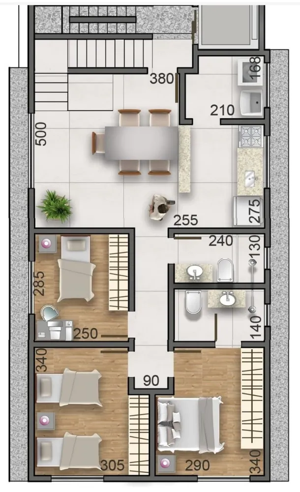 Cobertura, 3 quartos, 155 m² - Foto 4
