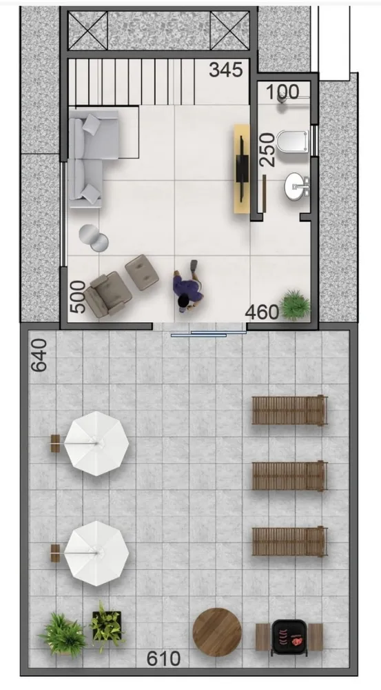 Cobertura, 3 quartos, 155 m² - Foto 3