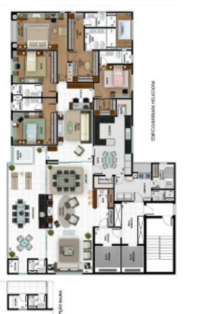 Apartamento, 4 quartos, 303 m² - Foto 2
