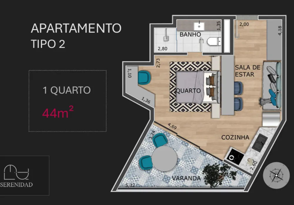 Apartamento, 2 quartos, 88 m² - Foto 19