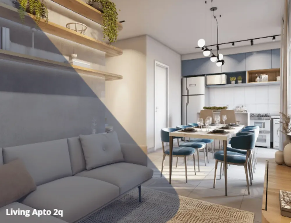 Apartamento, 2 quartos, 59 m² - Foto 3
