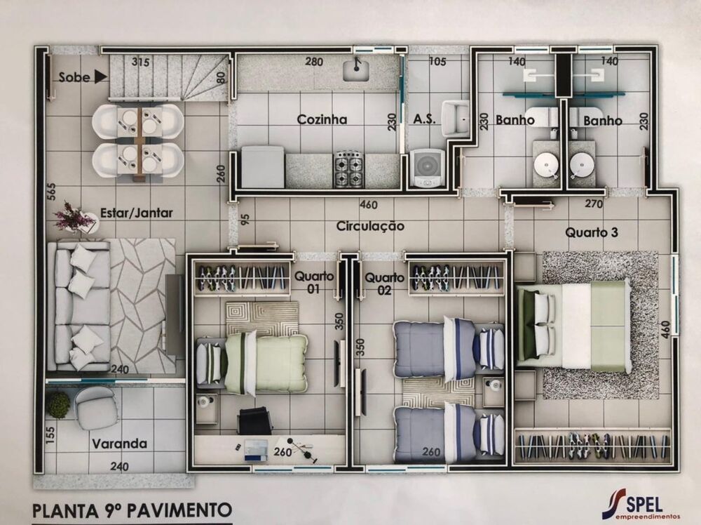 Cobertura à venda com 3 quartos, 170m² - Foto 5
