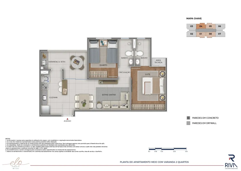Apartamento, 3 quartos, 65 m² - Foto 14