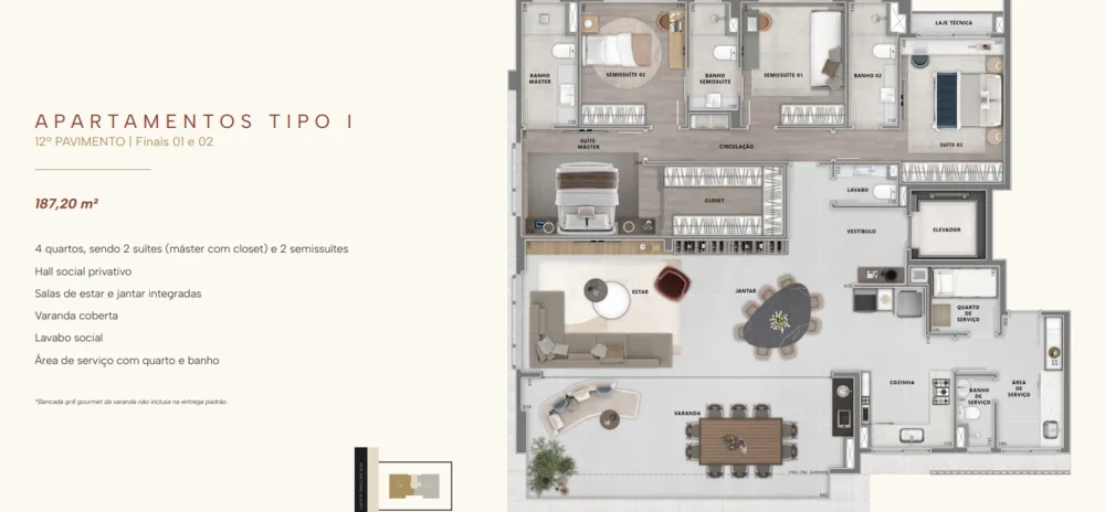 Apartamento, 4 quartos, 175 m² - Foto 10