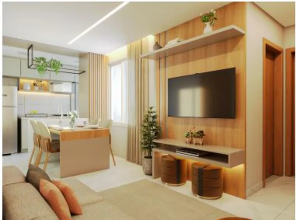 Apartamento, 2 quartos, 43 m² - Foto 2