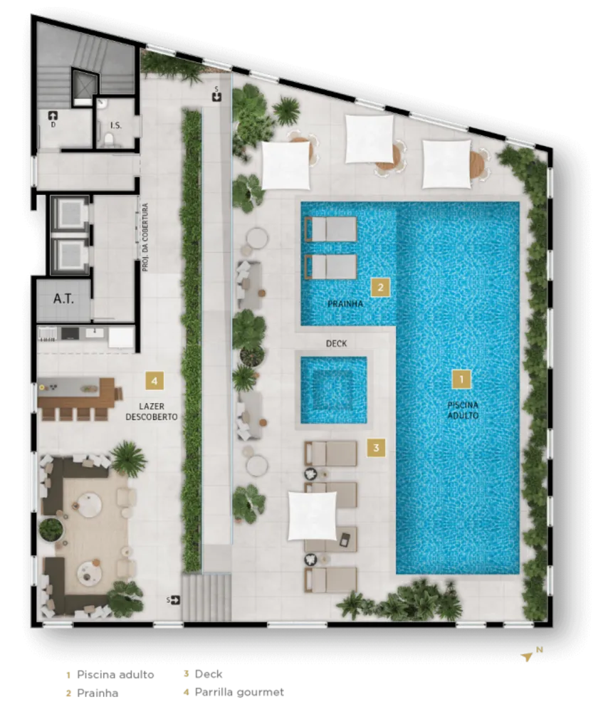 Apartamento, 1 quarto, 42 m² - Foto 5