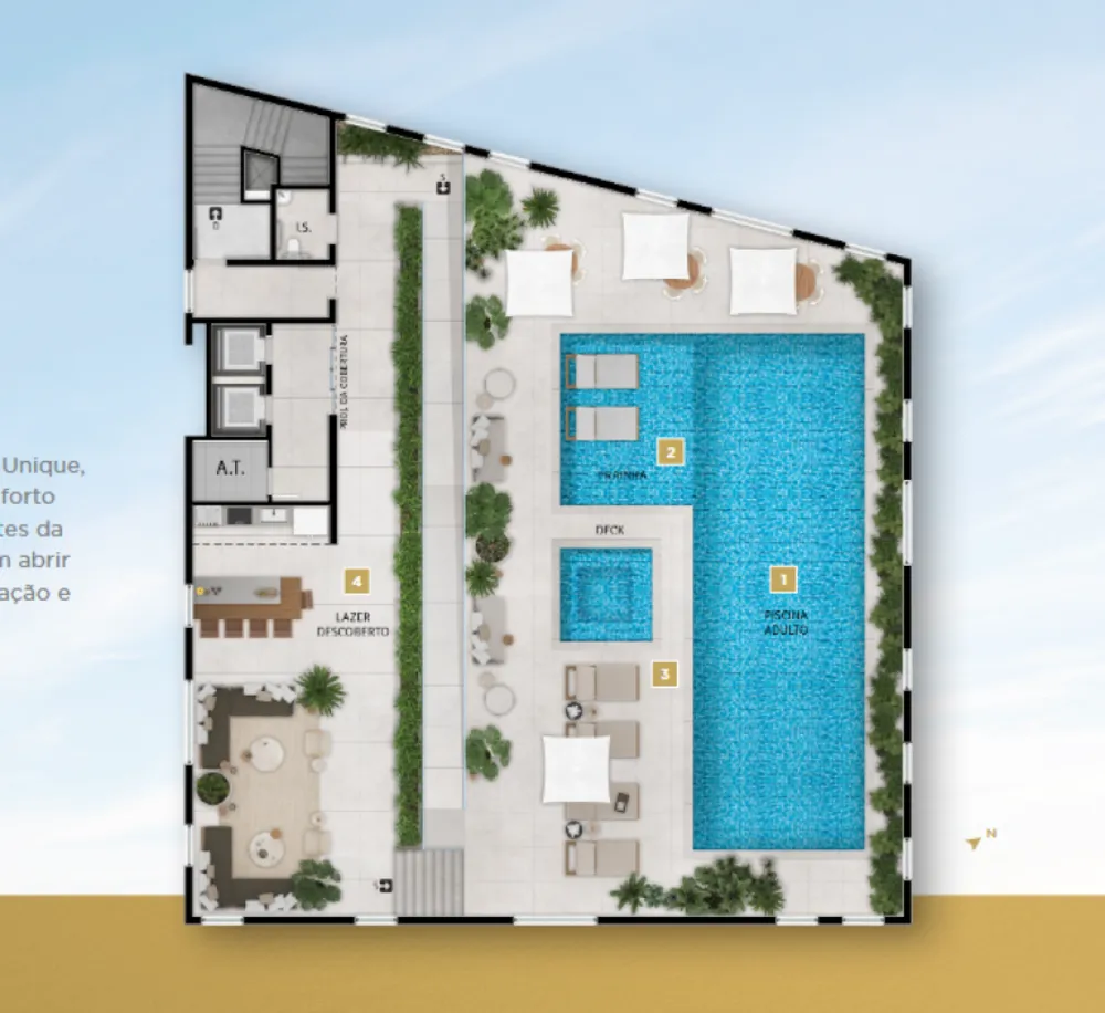 Apartamento, 1 quarto, 38 m² - Foto 3
