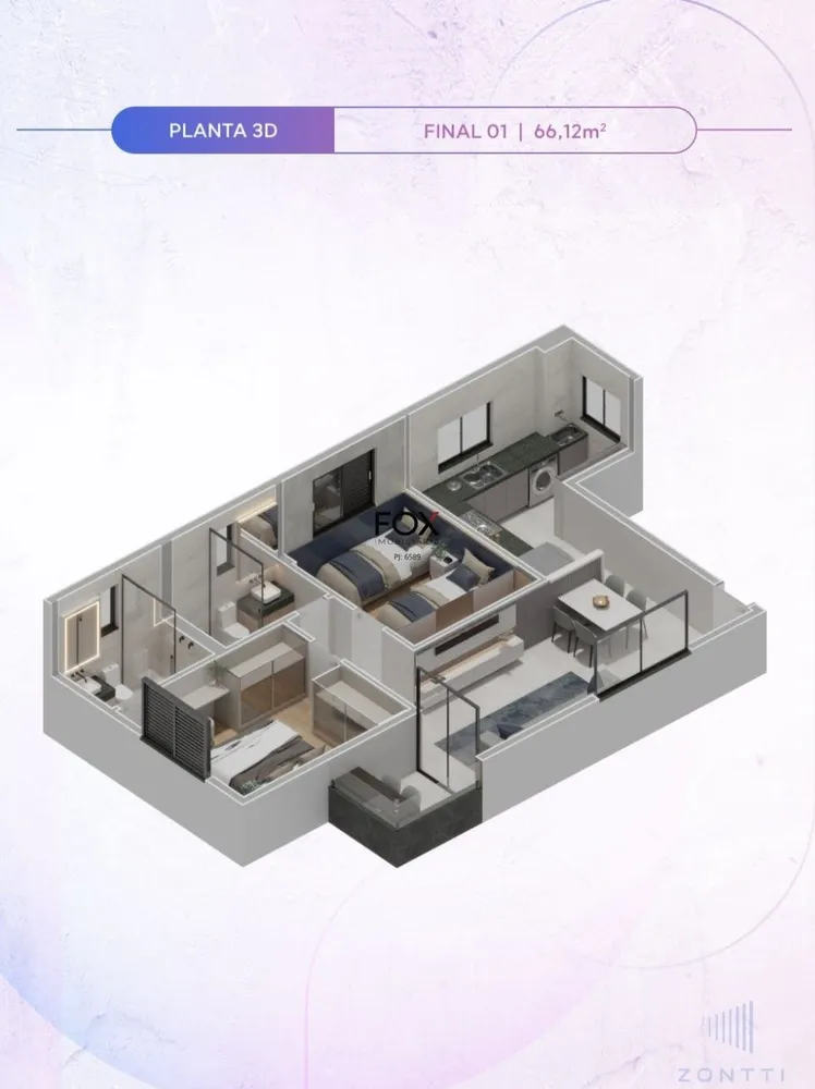 Apartamento, 2 quartos, 66 m² - Foto 11