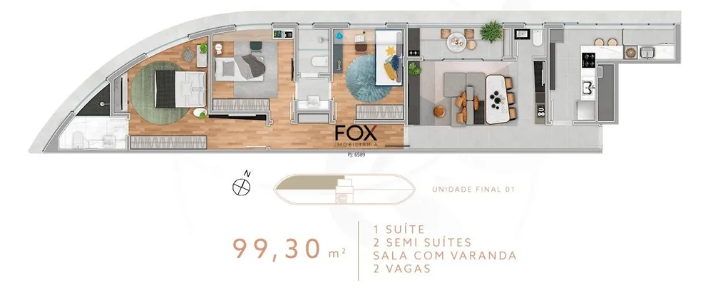Cobertura, 3 quartos, 188 m² - Foto 12