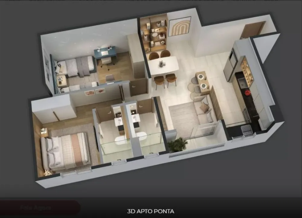Apartamento, 2 quartos, 54 m² - Foto 4
