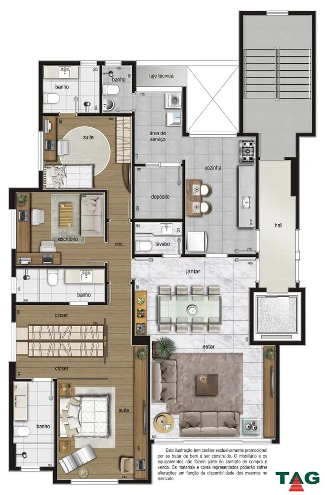 Cobertura, 4 quartos, 98 m² - Foto 4