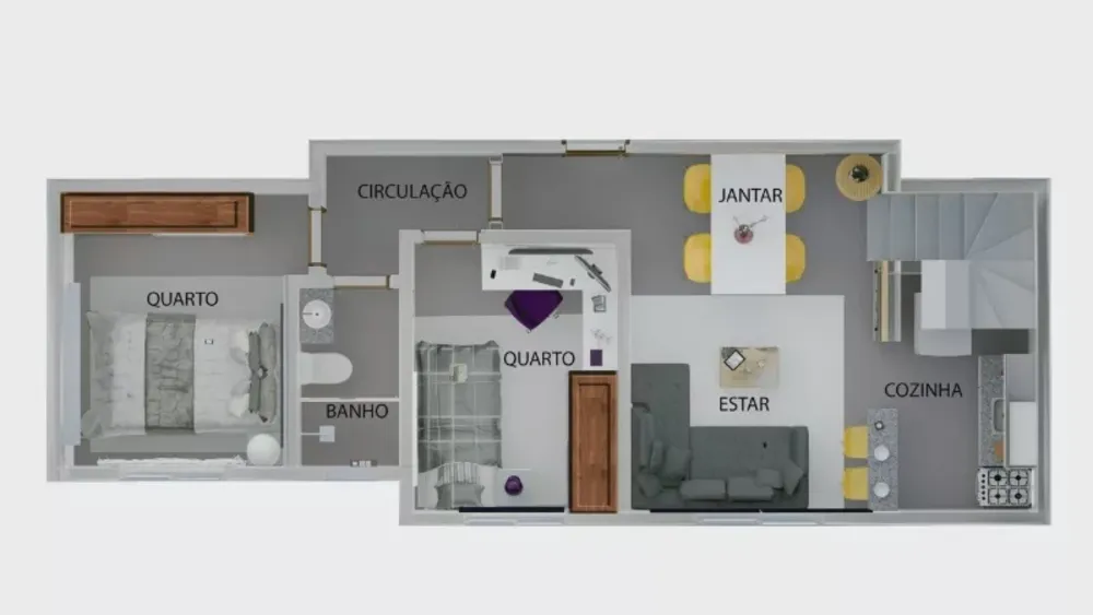Cobertura, 2 quartos, 90 m² - Foto 3