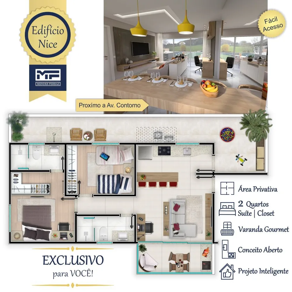 Apartamento, 2 quartos, 25 m² - Foto 13
