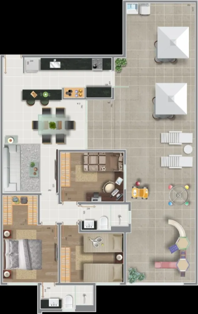 Cobertura, 3 quartos, 55 m² - Foto 20