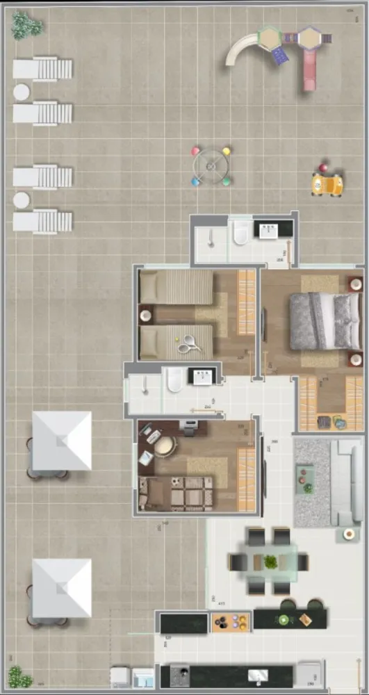Cobertura, 3 quartos, 55 m² - Foto 19