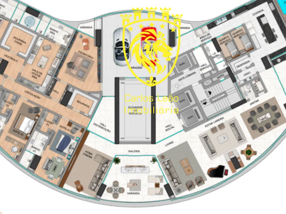 Apartamento, 4 quartos, 757 m² - Foto 4
