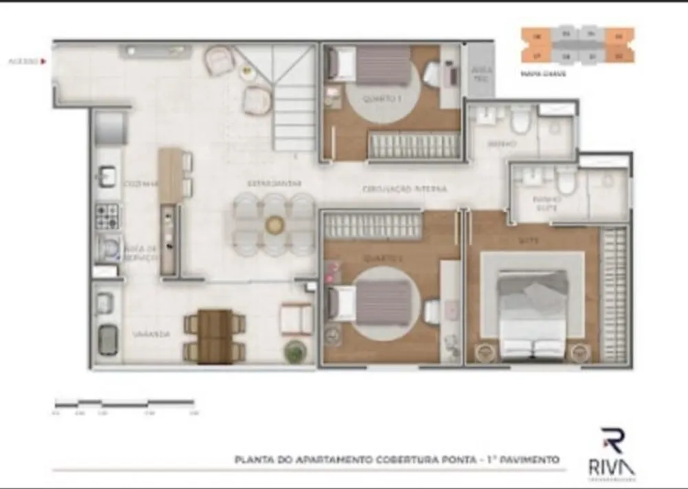 Apartamento, 3 quartos, 79 m² - Foto 8
