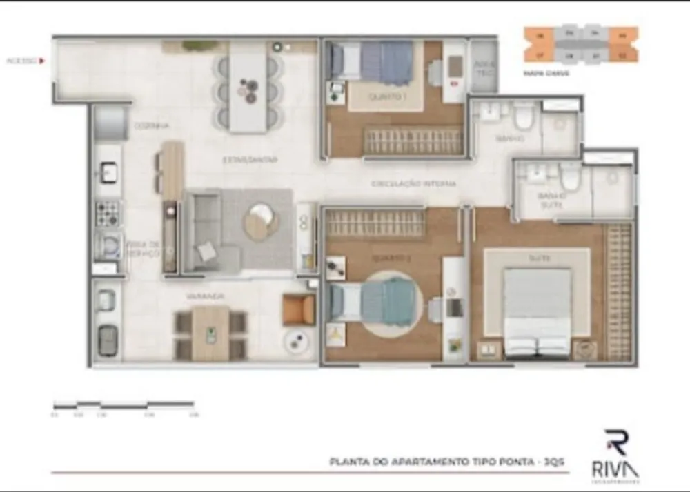 Apartamento, 3 quartos, 79 m² - Foto 16