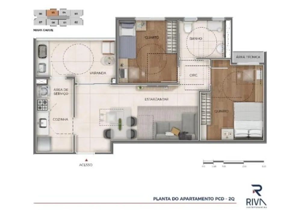 Apartamento, 3 quartos, 79 m² - Foto 5