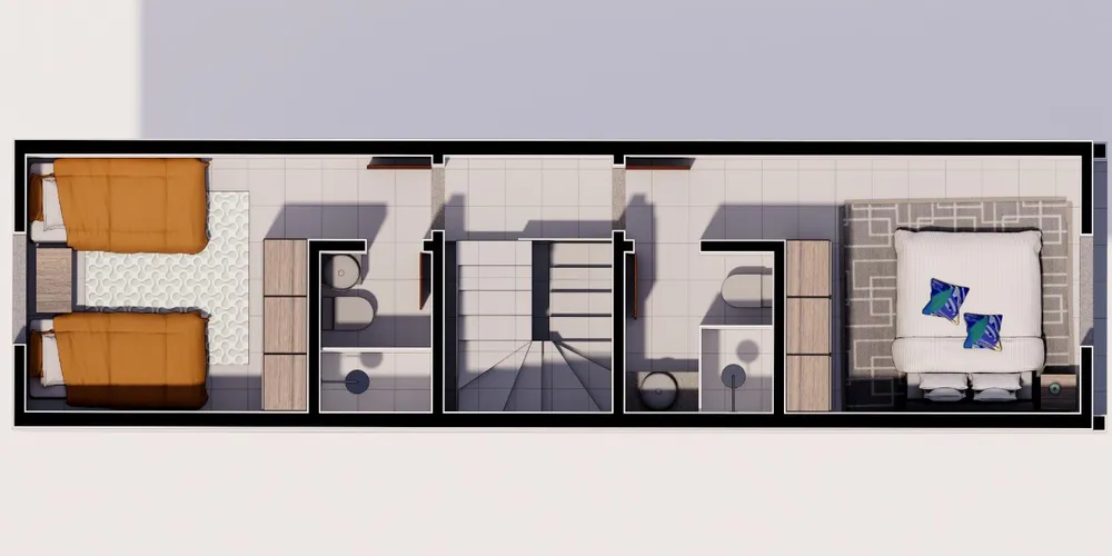 Casa, 2 quartos, 56 m² - Foto 6